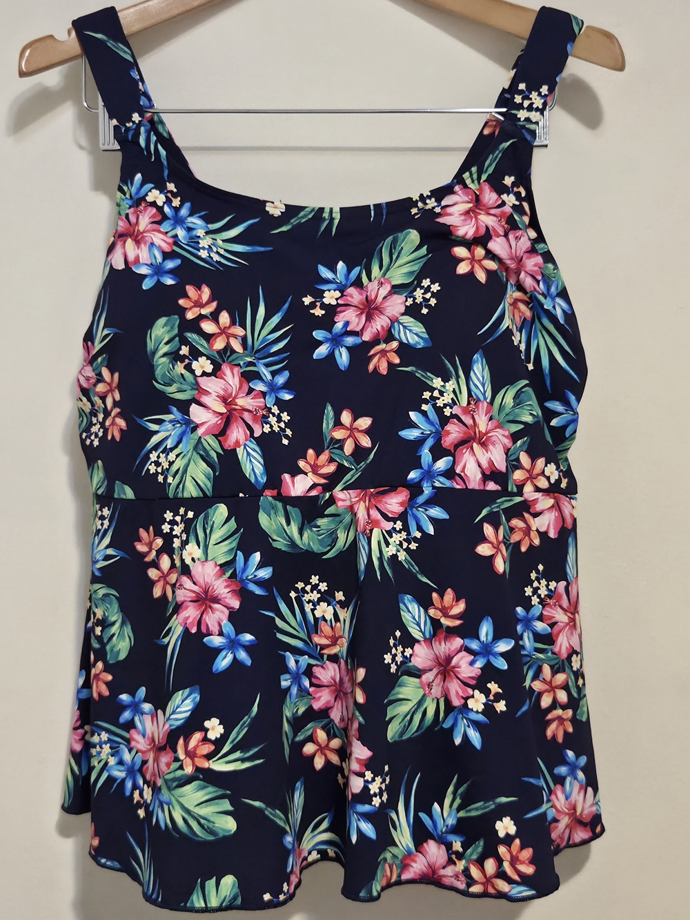 Lands' End Flutter Tankini Swim Top
